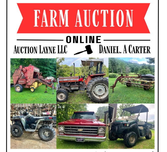 Farm Auction – Online